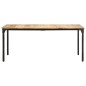 vidaXL Esstisch 180x90x76 cm Raues Mangoholz vidaXL Esstisch 180x90x76 cm Raues Mangoholz