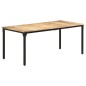 vidaXL Esstisch 180x90x76 cm Raues Mangoholz vidaXL Esstisch 180x90x76 cm Raues Mangoholz