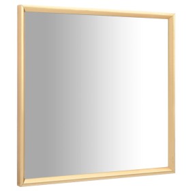 vidaXL Spiegel Golden 40x40 cm