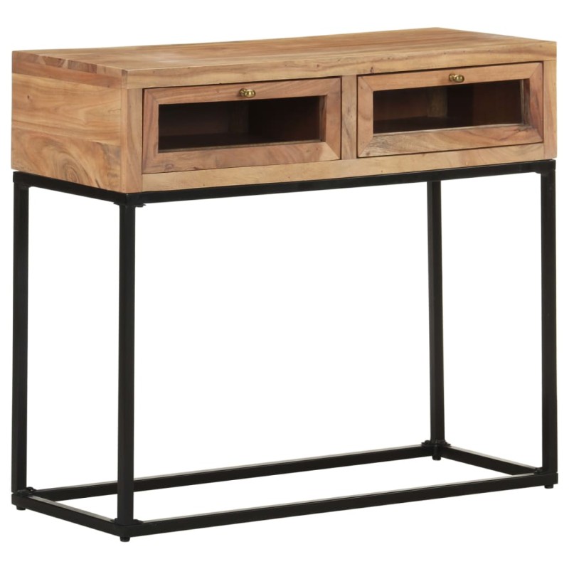 vidaXL Konsolentisch 90x35x76 cm Massivholz Akazie vidaXL Konsolentisch 90x35x76 cm Massivholz Akazie