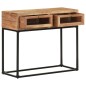 vidaXL Konsolentisch 90x35x76 cm Massivholz Akazie vidaXL Konsolentisch 90x35x76 cm Massivholz Akazie