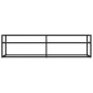 vidaXL TV-Schrank Weiß Marmor-Optik 160x40x40,5 cm Hartglas vidaXL TV-Schrank Weiß Marmor-Optik 160x40x40,5 cm Hartglas