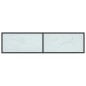 vidaXL TV-Schrank Weiß Marmor-Optik 160x40x40,5 cm Hartglas vidaXL TV-Schrank Weiß Marmor-Optik 160x40x40,5 cm Hartglas