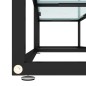 vidaXL TV-Schrank Weiß Marmor-Optik 160x40x40,5 cm Hartglas vidaXL TV-Schrank Weiß Marmor-Optik 160x40x40,5 cm Hartglas