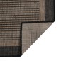 vidaXL Outdoor-Teppich Flachgewebe 100x200 cm Dunkelbraun vidaXL Outdoor-Teppich Flachgewebe 100x200 cm Dunkelbraun