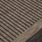 vidaXL Outdoor-Teppich Flachgewebe 100x200 cm Dunkelbraun vidaXL Outdoor-Teppich Flachgewebe 100x200 cm Dunkelbraun