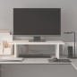 vidaXL Monitorständer Weiß 50x27x15 cm Massivholz Kiefer vidaXL Monitorständer Weiß 50x27x15 cm Massivholz Kiefer