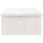 vidaXL Monitorständer Weiß 50x27x15 cm Massivholz Kiefer vidaXL Monitorständer Weiß 50x27x15 cm Massivholz Kiefer