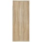 vidaXL Wandschrank Sonoma-Eiche 80x33x80 cm Holzwerkstoff vidaXL Wandschrank Sonoma-Eiche 80x33x80 cm Holzwerkstoff
