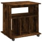 vidaXL Rollschrank Räuchereiche 60x45x60 cm Holzwerkstoff vidaXL Rollschrank Räuchereiche 60x45x60 cm Holzwerkstoff