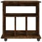 vidaXL Rollschrank Räuchereiche 60x45x60 cm Holzwerkstoff vidaXL Rollschrank Räuchereiche 60x45x60 cm Holzwerkstoff