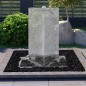 vidaXL Gartenbrunnen mit Pumpe Edelstahl 76 cm Dreieckig vidaXL Gartenbrunnen mit Pumpe Edelstahl 76 cm Dreieckig