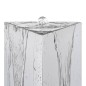 vidaXL Gartenbrunnen mit Pumpe Edelstahl 76 cm Dreieckig vidaXL Gartenbrunnen mit Pumpe Edelstahl 76 cm Dreieckig