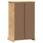 vidaXL Schuhschrank VIGO 60x35x96 cm Massivholz Kiefer vidaXL Schuhschrank VIGO 60x35x96 cm Massivholz Kiefer