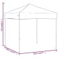 vidaXL Partyzelt Faltbar Weiß 2x2 m vidaXL Partyzelt Faltbar Weiß 2x2 m