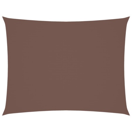 vidaXL Sonnensegel Oxford-Gewebe Rechteckig 2x3 m Braun