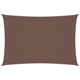 vidaXL Sonnensegel Oxford-Gewebe Rechteckig 2,5x4,5 m Braun