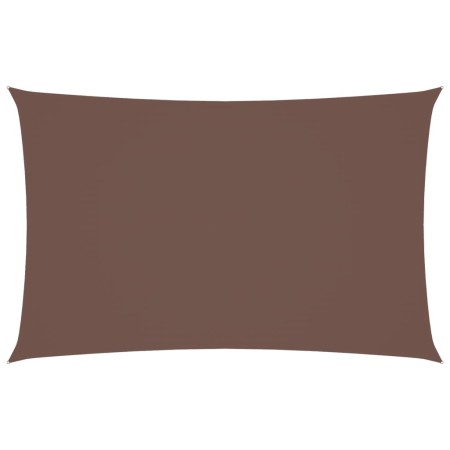 vidaXL Sonnensegel Oxford-Gewebe Rechteckig 5x8 m Braun