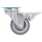 vidaXL Lenkrollen mit Doppelbremsen 4 Stk. 50 mm vidaXL Lenkrollen mit Doppelbremsen 4 Stk. 50 mm
