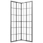 vidaXL Duschkabine Matt ESG 80x80x180 cm Schwarz vidaXL Duschkabine Matt ESG 80x80x180 cm Schwarz