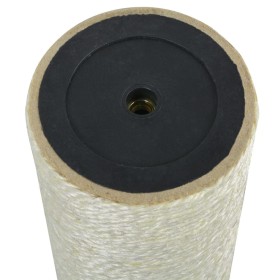 vidaXL Katzen-Kratzbaum 8x55 cm 8 mm Beige