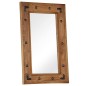 vidaXL Spiegel Akazienholz Massiv 50x80 cm vidaXL Spiegel Akazienholz Massiv 50x80 cm