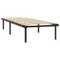 vidaXL Bettgestell Schwarz Metall 100 × 200 cm vidaXL Bettgestell Schwarz Metall 100 × 200 cm