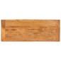 vidaXL Konsolentisch 110x40x76 cm Massivholz mit Honigfarbenem Finish vidaXL Konsolentisch 110x40x76 cm Massivholz mit Honigfarbenem Finish