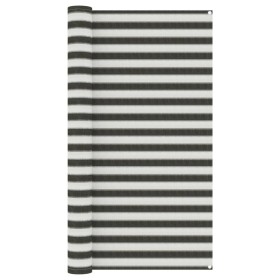 vidaXL Zeltteppich 200x300 cm Anthrazit und Weiß