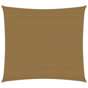 vidaXL Sonnensegel 160 g/m² Taupe 5x5 m HDPE