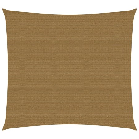 vidaXL Sonnensegel 160 g/m² Taupe 5x5 m HDPE