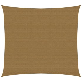 vidaXL Sonnensegel 160 g/m² Taupe 2,5x2,5 m HDPE