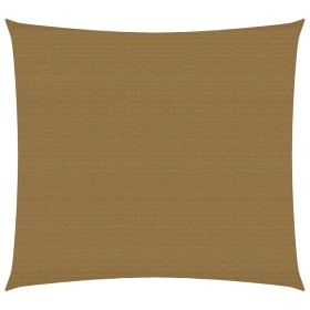 vidaXL Sonnensegel 160 g/m² Taupe 2,5x3 m HDPE