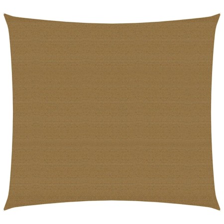 vidaXL Sonnensegel 160 g/m² Taupe 2,5x3 m HDPE