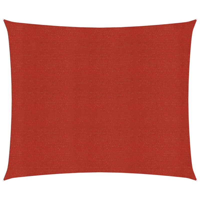 vidaXL Sonnensegel 160 g/m² Rot 3x3 m HDPE vidaXL Sonnensegel 160 g/m² Rot 3x3 m HDPE