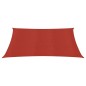 vidaXL Sonnensegel 160 g/m² Rot 3x3 m HDPE vidaXL Sonnensegel 160 g/m² Rot 3x3 m HDPE