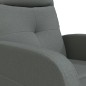Relaxsessel Elektrisch Dunkelgrau Stoff Relaxsessel Elektrisch Dunkelgrau Stoff