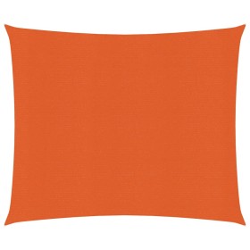 vidaXL Sonnensegel 160 g/m² Orange 3x3 m HDPE