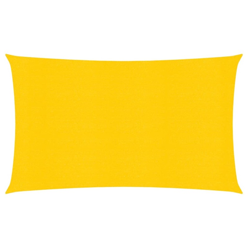 vidaXL Sonnensegel 160 g/m² Gelb 2x5 m HDPE vidaXL Sonnensegel 160 g/m² Gelb 2x5 m HDPE