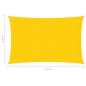 vidaXL Sonnensegel 160 g/m² Gelb 2,5x3,5 m HDPE vidaXL Sonnensegel 160 g/m² Gelb 2,5x3,5 m HDPE