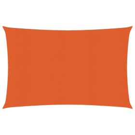 vidaXL Sonnensegel 160 g/m² Orange 2x3 m HDPE