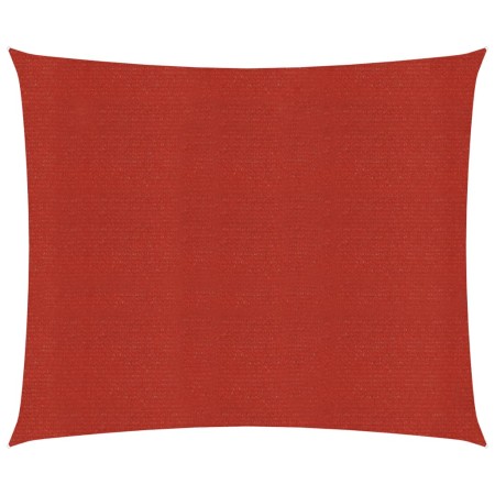 vidaXL Sonnensegel 160 g/m² Rot 4x4 m HDPE