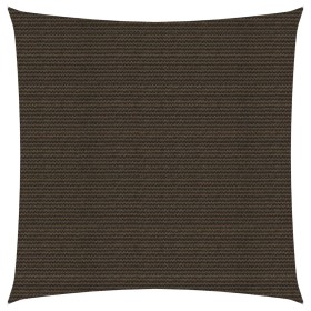 vidaXL Sonnensegel 160 g/m² Braun 3x3 m HDPE