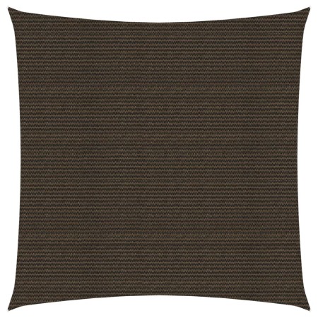 vidaXL Sonnensegel 160 g/m² Braun 3x3 m HDPE