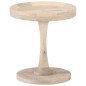vidaXL Beistelltisch Ø40x45 cm Mango Massivholz vidaXL Beistelltisch Ø40x45 cm Mango Massivholz