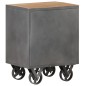 vidaXL Nachttisch 40x30x51 cm Altholz Massiv vidaXL Nachttisch 40x30x51 cm Altholz Massiv