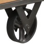 vidaXL Nachttisch 40x30x51 cm Altholz Massiv vidaXL Nachttisch 40x30x51 cm Altholz Massiv
