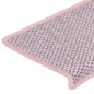 vidaXL Treppenmatten Selbstklebend Sisal-Optik 15 Stk. 65x21x4 cm Rot vidaXL Treppenmatten Selbstklebend Sisal-Optik 15 Stk. 65x21x4 cm Rot