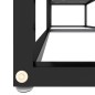 vidaXL TV-Schrank Schwarz Marmor-Optik 140x40x40,5 cm Hartglas vidaXL TV-Schrank Schwarz Marmor-Optik 140x40x40,5 cm Hartglas