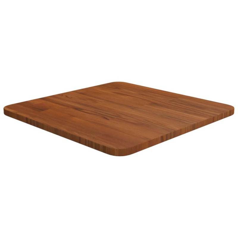 vidaXL Tischplatte Quadratisch Dunkelbraun 40x40x1,5cm Eiche Behandelt vidaXL Tischplatte Quadratisch Dunkelbraun 40x40x1,5cm Eiche Behandelt